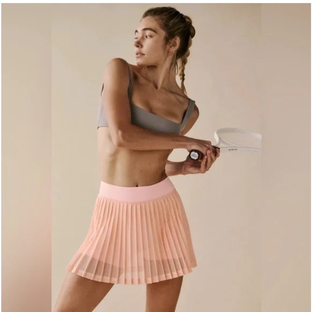 FP FREE PEOPLE MOVEMENT BY FREE PEOPLE WOMEN'S RALLY RUFFLE MINI SKIRT